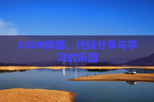 CSDN博客，代码分享与学习的乐园